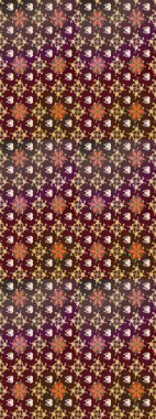 Tekstil, tebrik kartı, boyama kitabı, telefon kılıfı baskısı için kullanılabilir. Kızılderili desenli desenli desenli şal deseni. Etnik Mandala süsü. Raster Henna dövme stili.