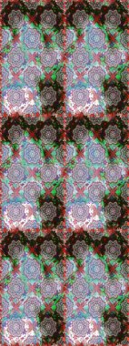 Yumuşak, yaz çiçekli arka plan. Gri ve nötr renkte çiçekler. Raster çiçek desenli ve çiçekli..