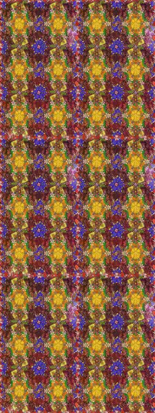 Düz Çiçek Elementleri Tasarımı. Raster Illustrasyon 'daki Çiçek Deseni' nin son moda çizimi. Güzel kumaş deseni. Renkli Yaz Teması çizim şablonu.