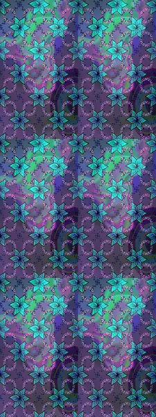 Çiçekli bahar çiçekleri. Küçük renkli çiçekler. Küçük çiçekte güzel bir desen. Robot resim. Moda baskıları için zarif bir şablon. Motley illüstrasyonu.