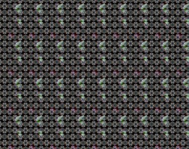 Raster güzel bir çiçek deseni çizmiş. Bahar mevsimi. Tatil havası. Nazik romantik baskı. Siyah ve gri renkte çiçekler.