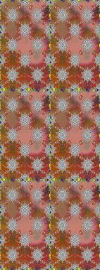 Organik elementler. Raster deseni. Suluboya etkisi. Botanik kusursuz desen.