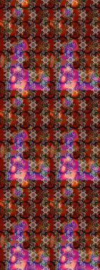 Karalama elementleri. Çizim çiçek deseni duvar kağıdı, web sitesi arka planı, ambalaj kağıdı, davetiye, broşür, afiş veya web sitesi için kullanılabilir. El çizimi Raster illüstrasyonu.