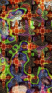 Raster çiçek izi. Klasik taslak çizimi. Çiçeksel kahverengi ve siyah çizim deseni.