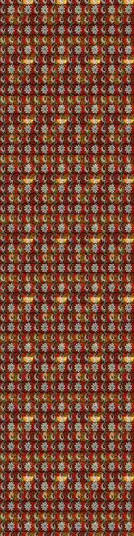 Güzel kumaş deseni. Küçük çiçekteki sevimli çiçek deseni. Raster illüstrasyonu. Güzel karalamalı çiçek deseni çiz..