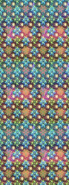 Raster suluboya çiçek deseni, narin çiçekler, mavi çiçekler, tebrik kartı şablonu. Raster Güzel kumaş deseni.