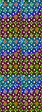 Bahar çiçekleriyle güzel bir çiçek deseni çizmişsin. Raster illüstrasyonu. Güzel kumaş deseni.