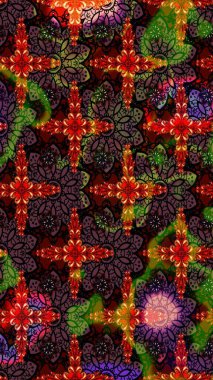 Düz Çiçek Elementleri Tasarımı. Renkli Yaz Temalı eskiz kalıbı. Güzel eskiz şekli. Güzel kumaş deseni. Yazdır. Raster çiçekli arka plan.