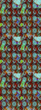 Süslü zentangle çizim dokusu, soyut çiçeklerle süslenmiş. Çiçek deseni duvar kağıdı, desen dolguları ve web sayfası arka planı için kullanılabilir. Şekillendirilmiş çiçekli çizim deseni.