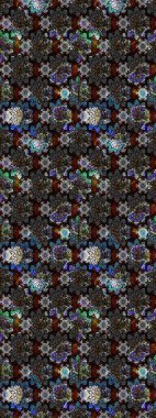 Siyah ve gri renkli çiçekler. Renkli Bahar Teması eskiz kalıbı. Düz Çiçek Elementleri Tasarım Raster illüstrasyonu. Çiçekli çiçek deseni, suluboya..