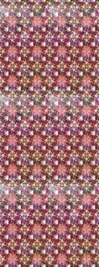 Modaya uygun kumaş deseni. Tony 'nin kumaş kalıbını çiz. Küçük çiçekteki sevimli çiçek deseni. Raster illüstrasyonu.