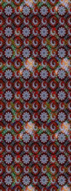 Raster illüstrasyonu. Tekstil veya kitap kapakları, imalat, duvar kağıtları, baskı, hediye paketi ve yapıştırma kitabı için çiçek eskizi geçmişi. Küçük ölçekli çiçeklerdeki basit sevimli desen.