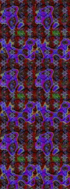 Raster Güzel kumaş deseni. Raster suluboya çiçek deseni, narin çiçekler, kahverengi ve menekşe çiçekleri, tebrik kartı şablonu.