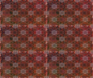 Çiçek kompozisyonu, el boyası, hassas şablon. Üst manzara, yumuşak stil. Sevgililer günü ve tebrik kartı konsepti için şık bir davetiye. Kahverengi ve gri renkte manzaralı çiçek deseni.