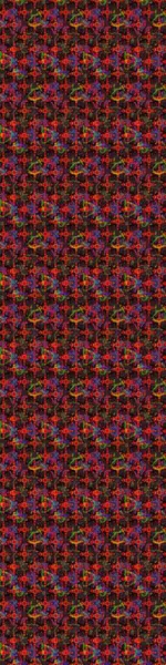 Klasik çiçek tasarımı elementleri. Raster illüstrasyonu. Siyah ve kahverengi kıvırcık çiçekler siyah ve kahverengi renklerde şekillenir.