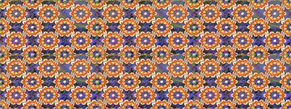 Altın karalama fantezi yapraklarından Raster soyut çiçek çelengi ve turuncu ve bej renkli bir çiçek. El yapımı dekoratif çerçeve, albüm kapağı, tebrik kartı, klasik Art deco tarzı.