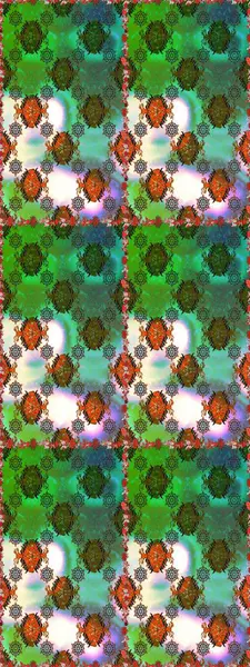 Çiçeksiz desenli arka plan. Yeşil ve kahverengi renkli çiçekler. Tişört baskısı için çiçek boyama rasteriName.