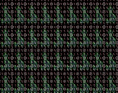 El yapımı çiçek ve bitki koleksiyonu. Raster illüstrasyonu. Eskiz tarzı siyah ve gri renkler. Şirin karalamalı çiçek desenli çizim. Raster illüstrasyonu.