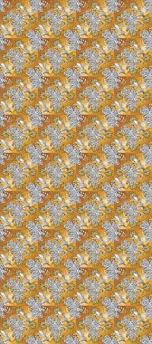 Klasik raster beyazı, sarı ve altın desenli. Geleneksel oryantasyon süsü. Klasik vintage arkaplan.