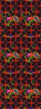 Kahverengi ve siyah renkler üzerine çiçek desenli eskiz, el yapımı papatyalar, papatyalar. Tekrarlayan çiçek arkaplanı, zarif kahverengi ve siyah çiçekler duvar kağıdı.