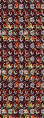 Renkli Yaz Temalı eskiz kalıbı. Düz Çiçek Elementleri Tasarımı. Modaya uygun kumaş deseni. Sevimli çiçek raster deseni.