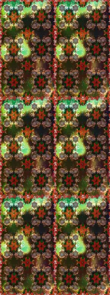 Modern floral background. The elegant the template for fashion prints. Folk style. Amazing seamless floral pattern with bright colorful flowers and leaves on a brown and gray colors.