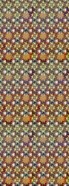 Taslak dekoratif arka plan, çiçek mandala. Raster illüstrasyonu. Kahverengi renklerde. Çiçek..