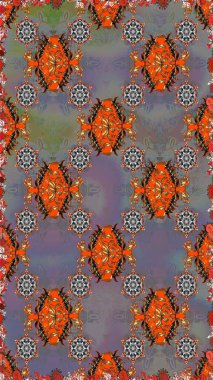 Küçük çiçekli basit, dikişsiz desen. Raster illüstrasyonu. Gri ve nötr renklerde şirin çiçekler. Moda baskısı, albüm, ambalaj kağıdı, duvar kağıdı için zarif dekoratif süslemeler..