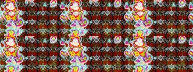 Güzel çiçek deseni. Gri ve kahverengi renkli çiçekler. Renkli Bahar Teması eskiz kalıbı. Düz Çiçek Elementleri Tasarımı.