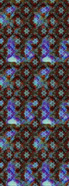 Yumuşak, yaz çiçekleri mavi ve kahverengi renklerde. Çiçekli karalama şeklinde Raster çiçek deseni. Raster illüstrasyonu.