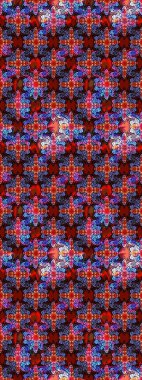 Zentangle soyut çiçekleri. Güzel kumaş deseni. Karalama çiçeği. Renkli Bahar Teması eskiz kalıbı. Raster illüstrasyonu. Düz Çiçek Elementleri Tasarımı.