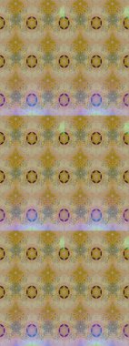 Vadinin çiçekleri tarafsız renklerde. Çiçekler. Soyut etnik raster çizim kalıbı.