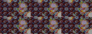 Üzerinde gri ve kahverengi renkler olan çiçek desenleri çiz. Suluboya tarzında gri ve kahverengi renkte çiçekler.