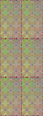 Poster ya da kapak için arka plan. Davetiye ve kartpostal tasarımı için dekoratif çiçek unsurları. Tekstil için figür. Şirin, zarif çiçekler Raster illüstrasyonu. Yapraklı kusursuz desen.