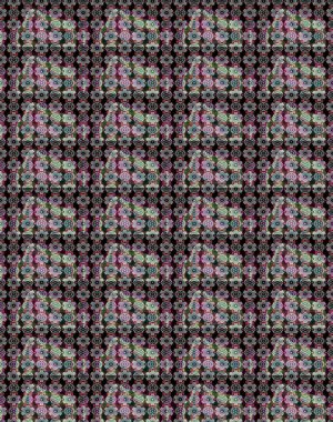 Raster illüstrasyonundaki çiçek desenli çizim. Siyah ve nötr renkte çiçekler.