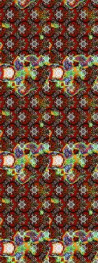 Raster illüstrasyonu. Eski usul küçük çiçekli şirin bir eskiz deseni. Moda arka planında parlak buketler. Kumaş, duvar kâğıdı ve kağıda yazdırmak için gelişen arkaplan.