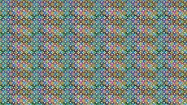 Mavi ve yeşil renkli çiçekler. Yumuşak, bahar çiçekli arka plan. Raster çiçek desenli ve çiçekli..