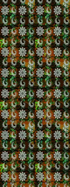 Kahverengi ve siyah renkli çiçekler. Küçük çiçekte sevimli çiçek deseni var..