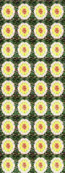 Çiçek yeşili eskiz deseni. Klasik taslak çizimi. Raster çiçek izi..