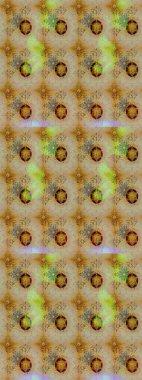 Şirin çiçek elementleri. Bej renkli çiçekler. Raster illüstrasyonu. Çizim.