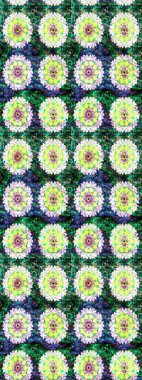 Hoş bir çiçek geçmişi var. Güzel kumaş deseni. Raster illüstrasyonu. Küçük çiçekte çizim deseni.