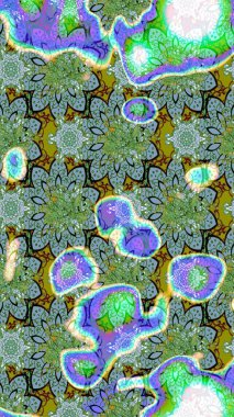 Küçük bir çiçekte eskiz deseni. Hoş bir çiçek geçmişi var. Raster illüstrasyonu. Güzel kumaş deseni.