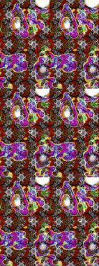 Çiçekli bahar çiçekleri. Motley illüstrasyonu. Küçük çiçekte güzel bir desen. Küçük renkli çiçekler. Moda baskıları için zarif bir şablon.