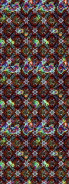 Klasik çiçek tasarımı elementleri. Raster illüstrasyonu. Kahverengi kıvırcık çiçekler kahverengi renklerde şekillenir.