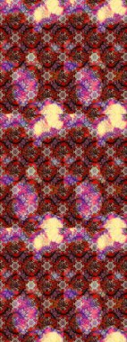 Kahverengi ve kırmızı renkte çiçekler. Küçük çiçekte sevimli çiçek deseni var..