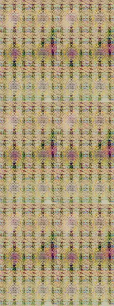 Çiçek ve yapraklı karalama şeklinde Raster çiçek deseni. Raster illüstrasyonu. Bej renklerde bahar çiçekleri..