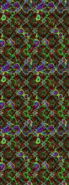 Yeşil ve kahverengi renkli Asya tekstili. Raster illüstrasyonu. Suluboya çiçekli çiçek deseni.