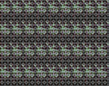 Çizim çiçek deseni duvar kâğıdı olarak kullanılabilir. Siyah ve gri renkli çiçekler. Raster illüstrasyonu.