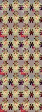 Raster illüstrasyonu. Küçük çiçekli şirin bir desen. Çiçek ve yapraklı çiçek deseni.