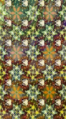 Küçük renkli çiçekler. Motley illüstrasyonu. Çiçekli bahar çiçekleri. Küçük çiçekte güzel bir desen. Moda baskıları için zarif bir şablon.